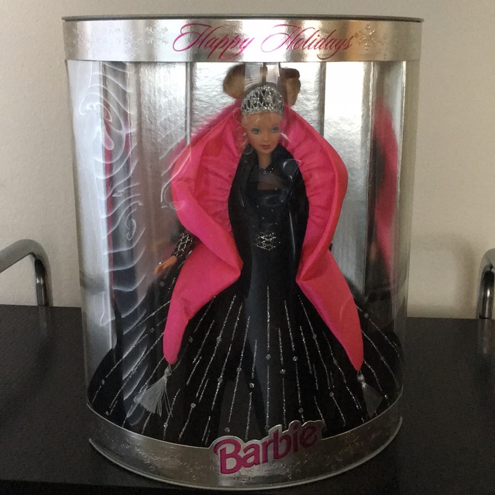 NRFB 1998 Happy Holidays Barbie - Picture 1 of 7